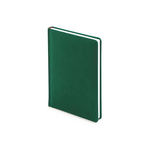 Ежедневник А5 датированный Velvet 2026, темно-зеленый