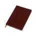 Блокнот А5 Fabrizio, 80 листов, цветной срез, коричневый
