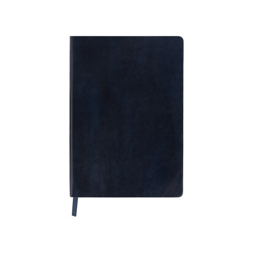 Блокнот А5 Fabrizio, 80 листов, цветной срез, темно-синий