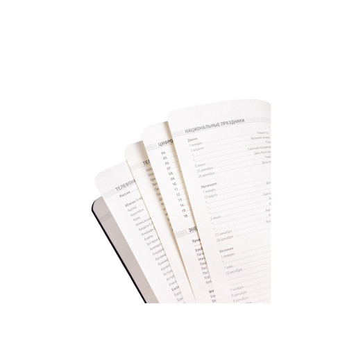 Ежедневник А5 недатированный Megapolis Velvet Flex, зеленый флуор