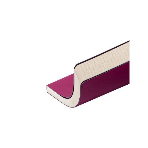 Ежедневник А5 недатированный Megapolis Velvet Flex, темно-розовый