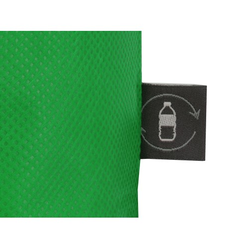 Сумка-шоппер Reviver из нетканого переработанного материала RPET, зеленый
