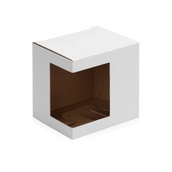 Коробка для кружки Cup, 11,2х9,4х10,7 см., белый