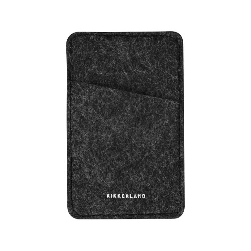 Картхолдер с креплением на телефон Slot, темно-серый