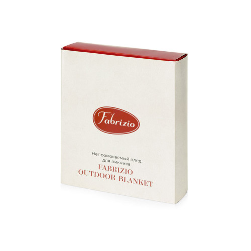 Непромокаемый плед для пикника Fabrizio, синий/черный Непромокаемый плед для пикника Fabrizio, синий/черный