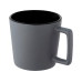 Cali Керамическая кружка объемом 370 мл с матовой отделкой - сплошной черный / Matted Grey