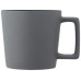Cali Керамическая кружка объемом 370 мл с матовой отделкой - сплошной черный / Matted Grey