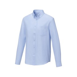 Pollux Мужская рубашка с длинными рукавами, светло-синий