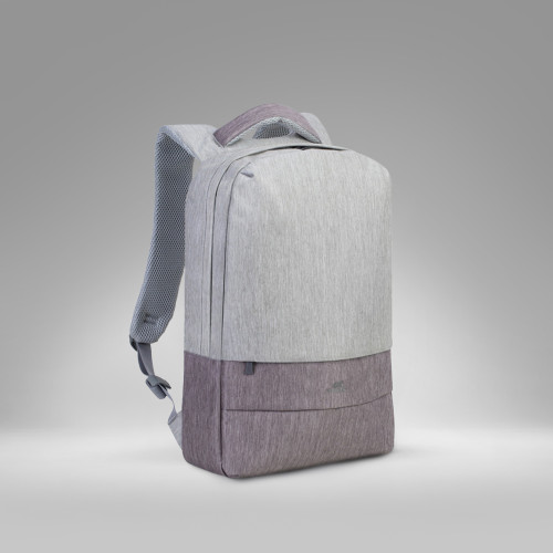 RIVACASE 7562 grey/mocha рюкзак для ноутбука 15.6, серый/кофейный
