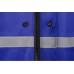 Длиный дождевик Lanai  из полиэстера со светоотражающей тесьмой, кл.синий