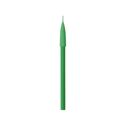 Ручка картонная с колпачком Recycled, зеленый классик