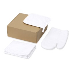 Подарочный набор с фартуком, прихваткой, белый