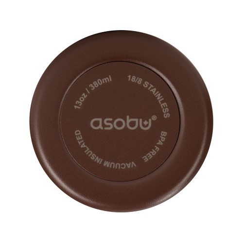 Термокружка CAFÉ COMPACT, 380 мл, коричневый