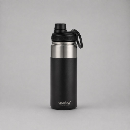 Вакуумная термобутылка ALPINE FLASK, 530 мл, черный