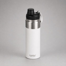 Вакуумная термобутылка ALPINE FLASK, 530 мл, белый