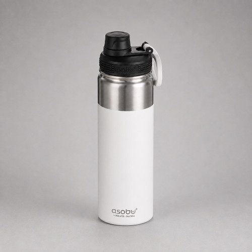 Вакуумная термобутылка ALPINE FLASK, 530 мл, белый