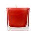 Свеча парафиновая парфюмированная в стекле Palo, красная