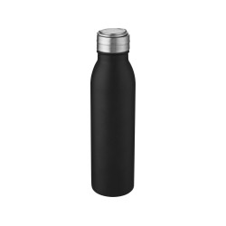 Harper, спортивная бутылка из нержавеющей стали объемом 700 мл с металлической петлей, черный