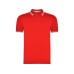 Рубашка поло Montreal мужская, красный/белый