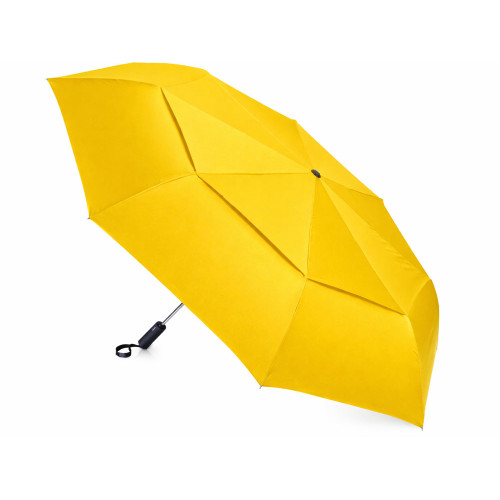 Зонт-автомат складной Кэнопи, желтый
