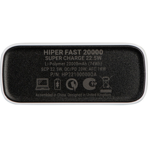 Портативный внешний аккумулятор FAST 20000 White