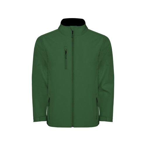 Куртка софтшелл Nebraska мужская, бутылочный зеленый