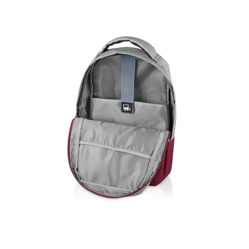Рюкзак Fiji с отделением для ноутбука, серый/красный 208C