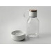 Бутылка для воды 2-в-1 Dog Bowl Bottle со съемной миской для питомцев, 1500 мл, белый