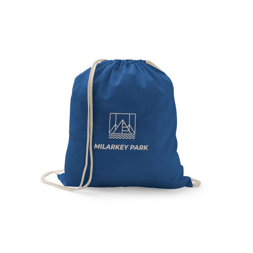 ILFORD. Сумка в формате рюкзака из 100% хлопка, Королевский синий