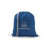 ILFORD. Сумка в формате рюкзака из 100% хлопка, Королевский синий
