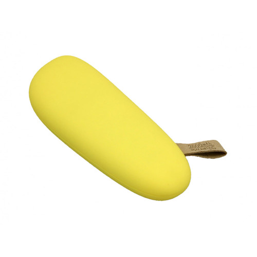 PB_Small_stone Универсальное зарядное устройство power bank в форме камня. 2600MAH. Желтый PB_Small_stone Универсальное зарядное устройство power bank в форме камня. 2600MAH. Желтый