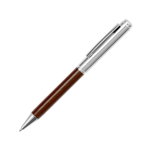 Бизнес-блокнот А5 с клапаном Fabrizio с ручкой, коричневый