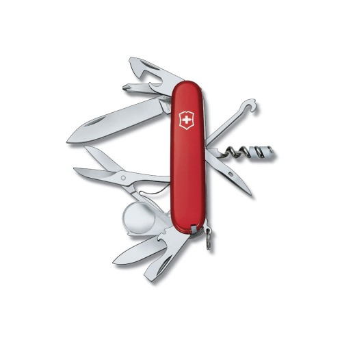 Нож перочинный VICTORINOX Explorer, 91 мм, 16 функций, красный