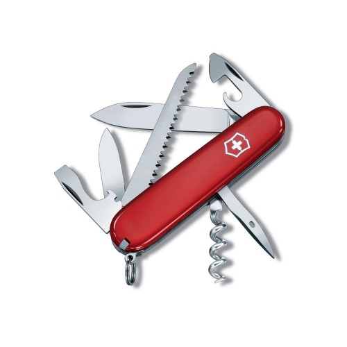 Нож перочинный VICTORINOX Camper, 91 мм, 13 функций, красный