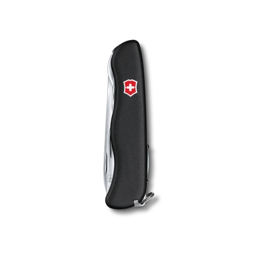 Нож перочинный VICTORINOX Picknicker, 111 мм, 11 функций, с фиксатором лезвия, чёрный