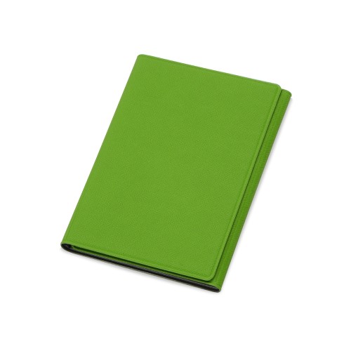 Обложка на магнитах для автодокументов и паспорта Favor зеленое яблоко/серая