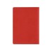 Обложка для паспорта с RFID защитой отделений для пластиковых карт Favor, красная/серая