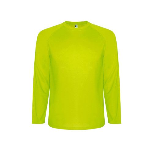 Футболка Montecarlo  мужская с длинным рукавом, неоновый желтый