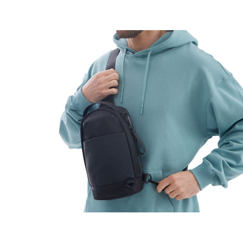 Рюкзак на одно плечо Silken, черный Рюкзак на одно плечо Silken, черный