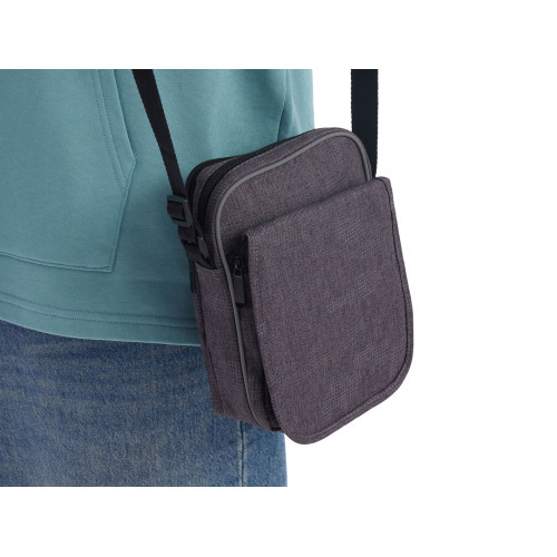 Сумка Camo со светоотражающим дизайном на плечо, серый Сумка Camo со светоотражающим дизайном на плечо, серый