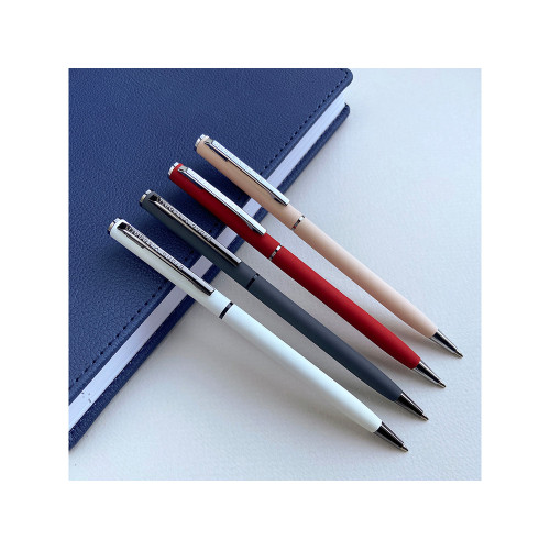 Ручка шариковая автоматическая BrunoVisconti® PALERMO цвет корпуса белый, soft-touch, 0.7 мм Ручка шариковая автоматическая BrunoVisconti® PALERMO цвет корпуса белый, soft-touch, 0.7 мм