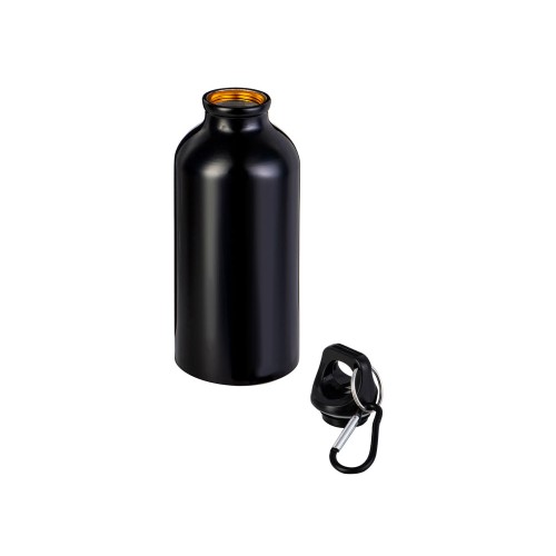 Бутылка Oregon с карабином 400мл, черный