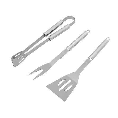 Набор для барбекю в кейсе: лопатка, щипцы, вилка Salvy Набор для барбекю в кейсе: лопатка, щипцы, вилка Salvy