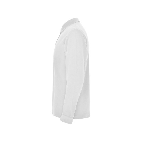 Рубашка поло Estrella мужская с длинным рукавом, белый Рубашка поло Estrella мужская с длинным рукавом, белый