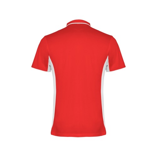 Рубашка поло Montmelo мужская с длинным рукавом, красный/белый