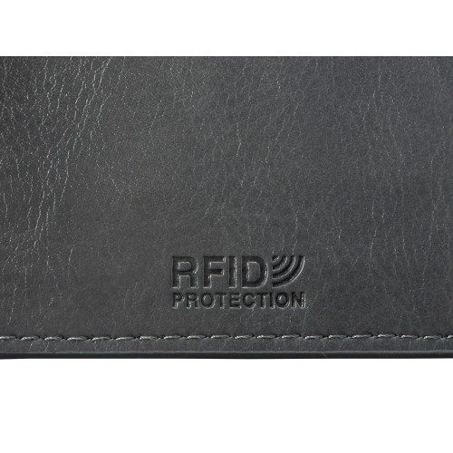 Картхолдер для 6 пластиковых карт с RFID-защитой Fabrizio, серый