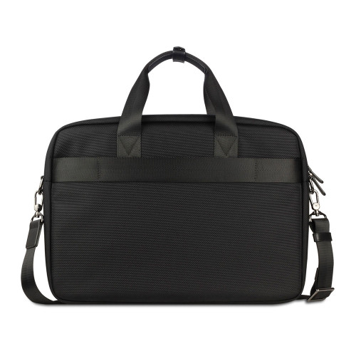 Портфель мужской BUGATTI НЕРО | NERO 15'', чёрный, нейлон 1680D/кожа, 42х10х30 см Портфель мужской BUGATTI НЕРО | NERO 15'', чёрный, нейлон 1680D/кожа, 42х10х30 см