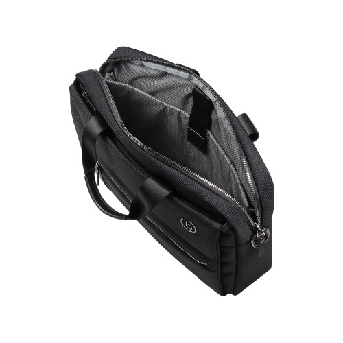 Портфель мужской BUGATTI НЕРО | NERO 15'', чёрный, нейлон 1680D/кожа, 42х10х30 см Портфель мужской BUGATTI НЕРО | NERO 15'', чёрный, нейлон 1680D/кожа, 42х10х30 см