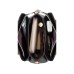 Сумка женская BUGATTI Ella, тёмно-коричневая, полиуретан, 27х12х23,5 см