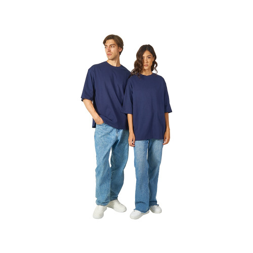 Футболка Berlin к/р оверсайз, 100% хлопок, 180гр, темно-синий